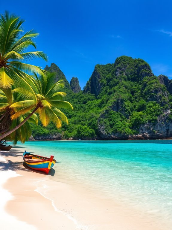 tropical paradise getaway destination