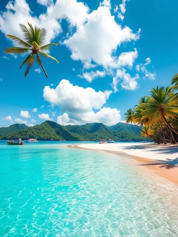 tropical paradise getaway destination