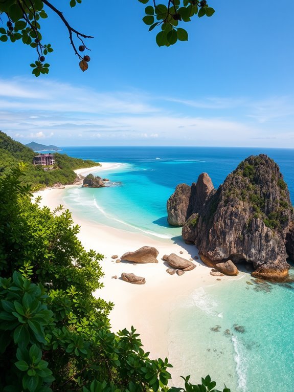 tropical paradise getaway destination
