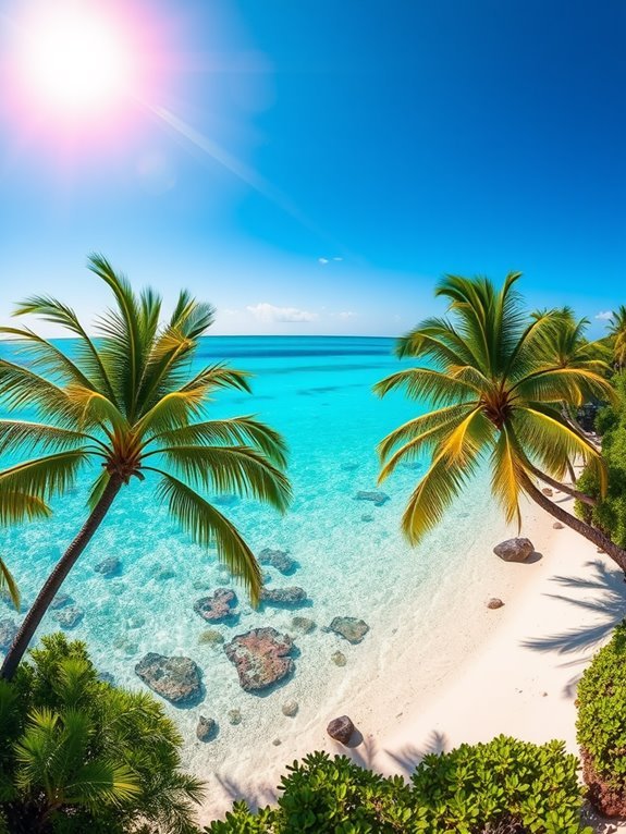 tropical paradise getaway destination