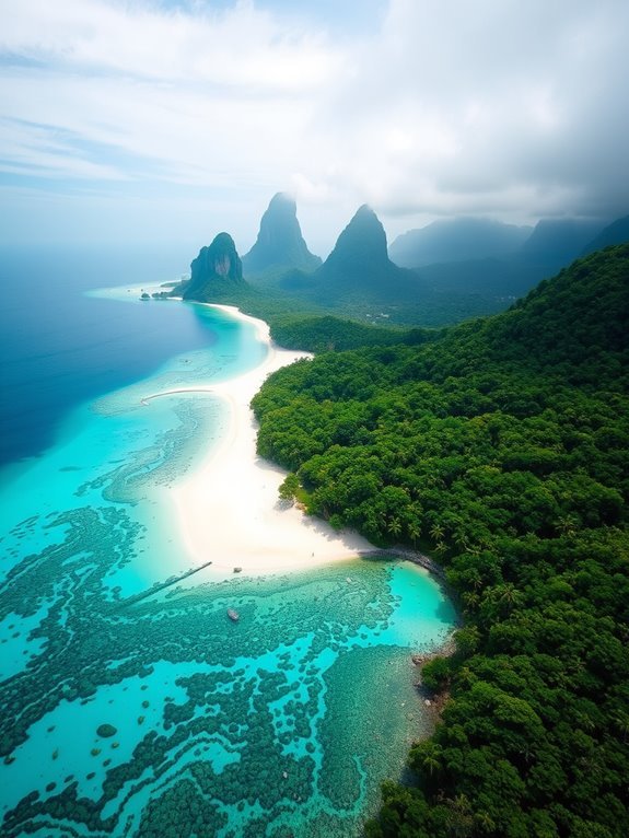 tropical paradise getaway destination