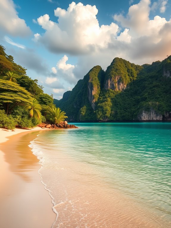 tropical paradise getaway destination