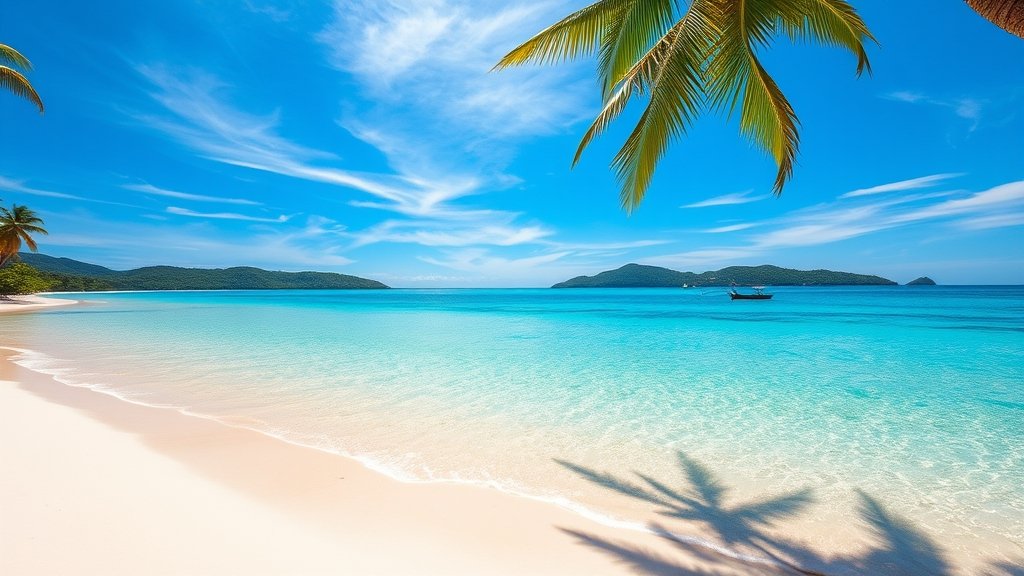 tropical paradise getaway destination