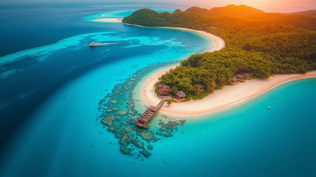 tropical paradise in malaysia
