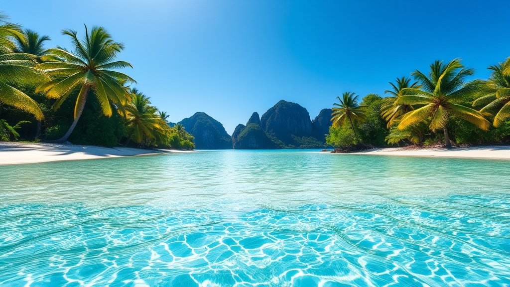 tropical paradise in malaysia