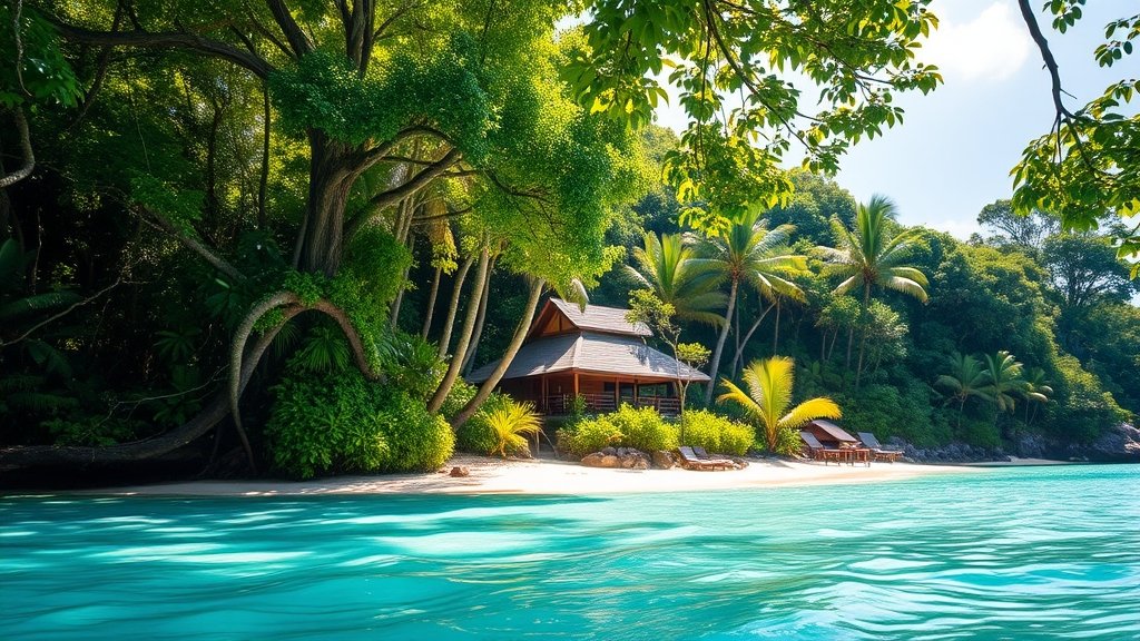 tropical paradise in malaysia