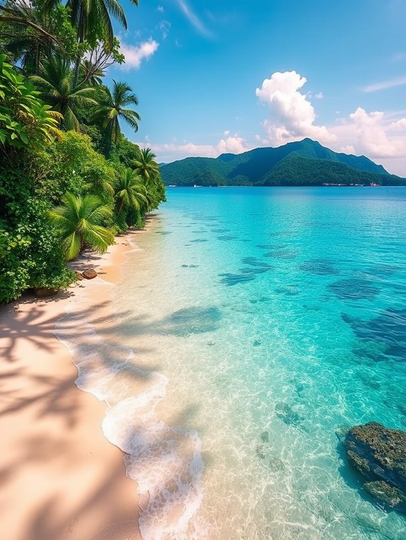 tropical paradise in malaysia
