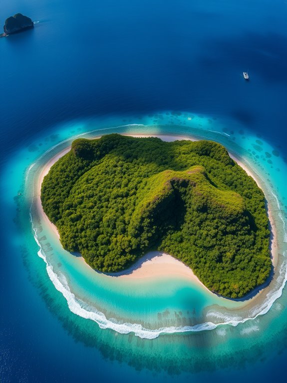 tropical paradise island destination