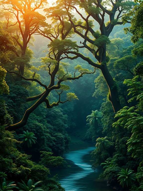 tropical rainforest conservation area