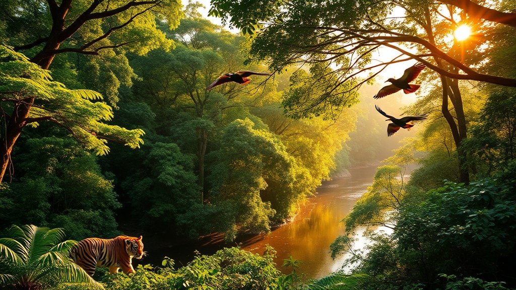 tropical rainforest conservation area