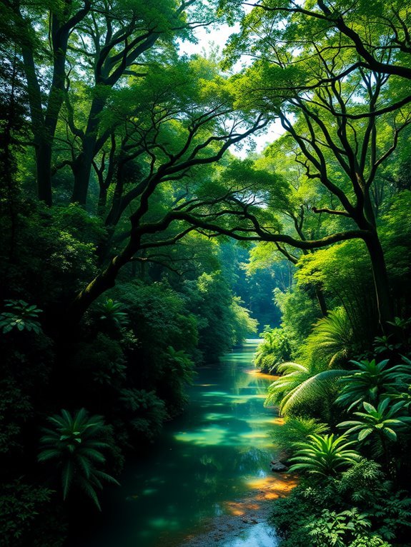 tropical rainforest conservation area