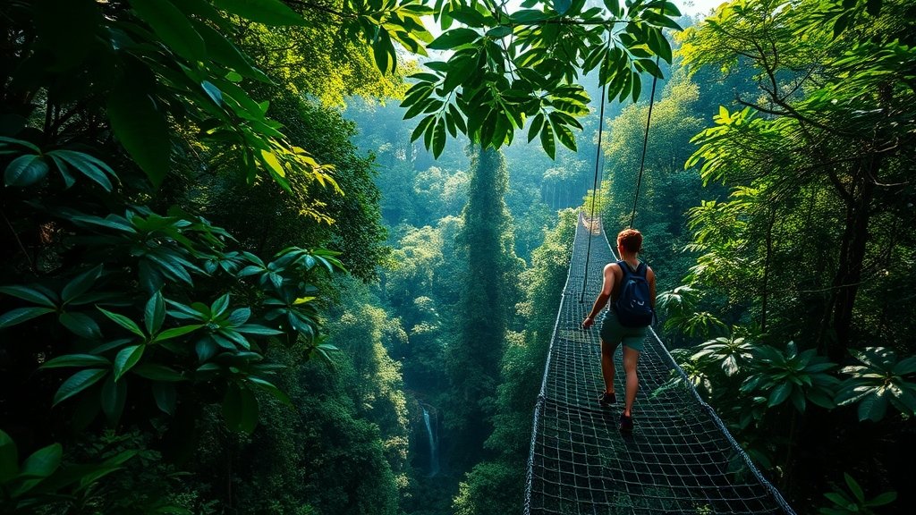 tropical rainforest exploration experience