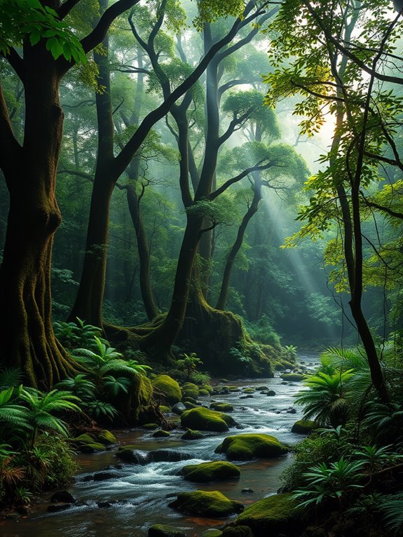 tropical rainforest wildlife sanctuary