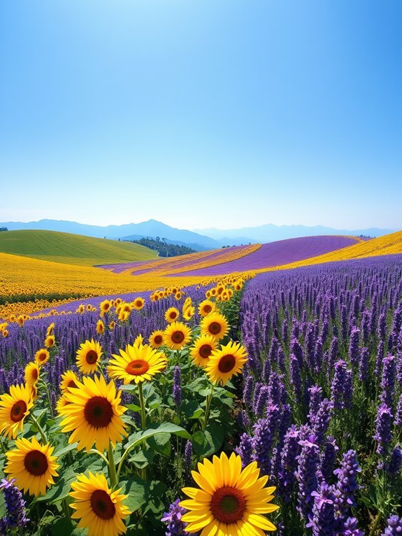 vibrant johor sunflower field