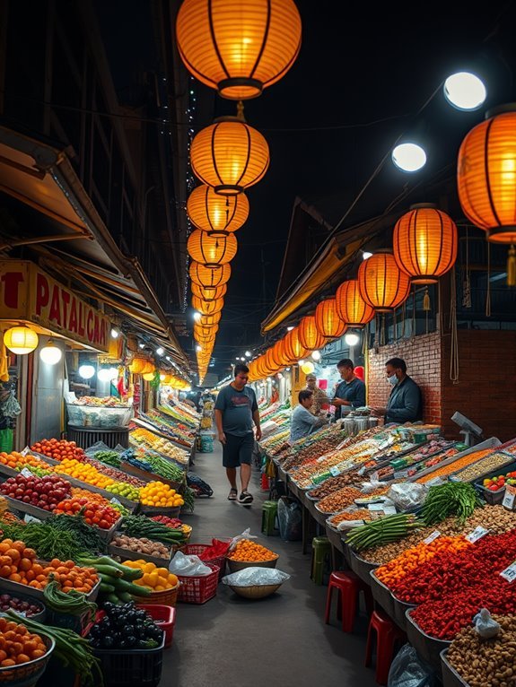vibrant kuala lumpur night market