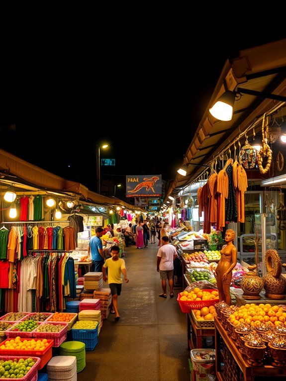 vibrant penang night market