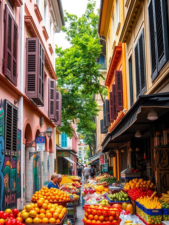vibrant streets rich culture
