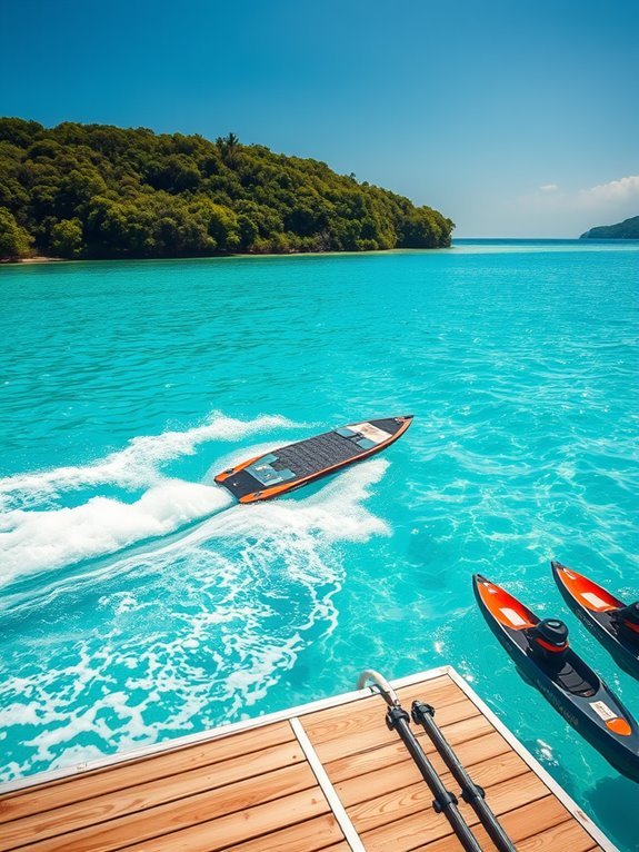 water sports on lakes