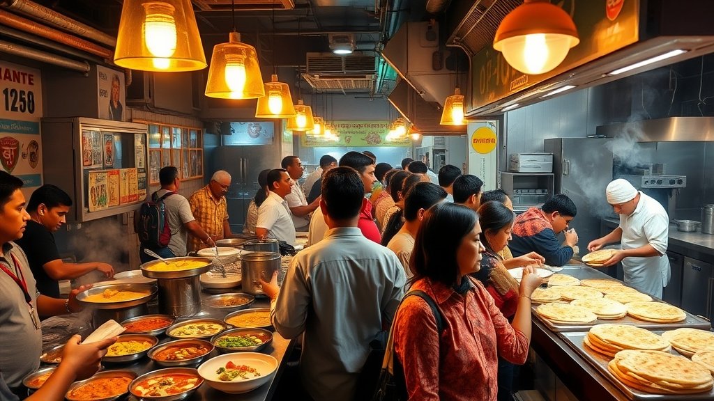 wooden nasi kandar restaurant